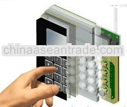 silicone rubber keypad used in home appliance