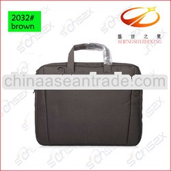 simple brown computer satchel bag for men