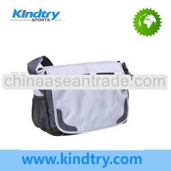 single shoulder bag with side mesh pocket