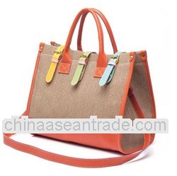sports handbag, made of canvas