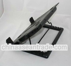 super good laptop stand and cooling pad with holder