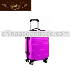 travel luggage 2014 fashion trolley case with zipper