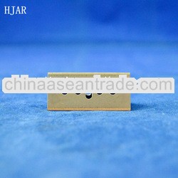 twin edge high speed steel blades for shaving