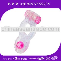 vibration cock ring Cheap nice Rabbit Vibrator Jack Vibe Sex Product