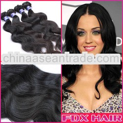 wholesale grade 5A unprocessed 100% body wave virgin brazilian remy hair