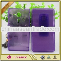 wholesale hybird hard case for sony C5306 mobile phone case
