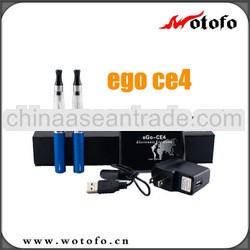 wotofo 2013 brand e-cigarette wholesale starter set ego ce4.ego t ce4 starter kit for sale