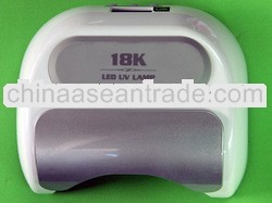 18K 12w UV led nail lamp for nail care with CE & ROHS