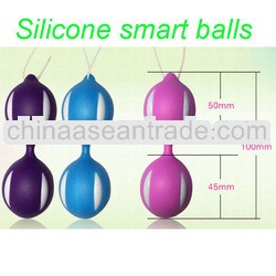 2012 Full Silicone Adult Sex Toy Sex Product Love Ball Smart Ball For Women