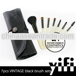 2013New arrival!classical 7pcs makeup brush double end makeup brush