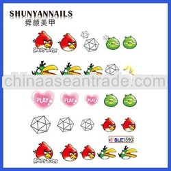 2013 Beauty Nail Water Sticker gel art nail sticker