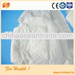 2013 design PE film waterproof adult incontinence diaper