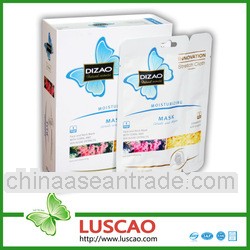 2013 hot sales face and neck mask with collagen coral and sea algae extract moisturizing face and ne