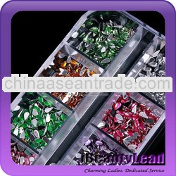 2013 nail art rhinestone professional rhinestone for nail art glitter tips