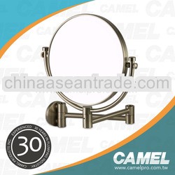 3x8" Wall Mount Double Sided 360 Swivel Head Seamless Mirror