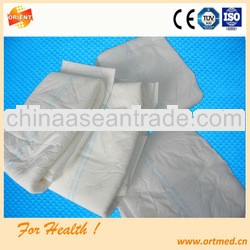 Accident and burned patients nursing senior adult diaper