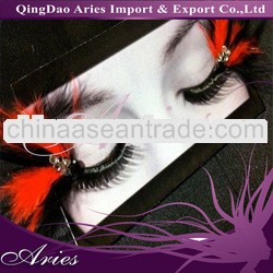 Beauty Fashion Natural Feather False Fake Dot Eyelashes Eye Lashes for Party