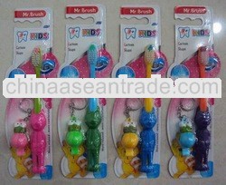 Best selling fresh color plastic wholesale children toothbrush