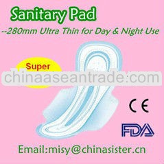 CE,FDA Manufacturer feminine pad