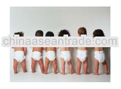 Chinese disposable diapers baby nappies factory
