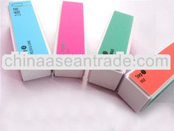 Colourful nail buffer/nail shining block new style nail buffer