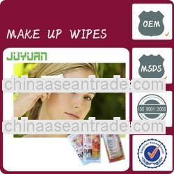 Disposable Lady Soft and Eco-friendly makeup Wet Wipes