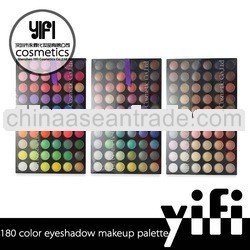 Distributor!180 makeup eyeshadow palette high quality long eye shadow
