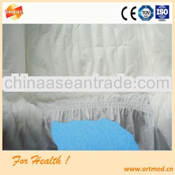 Elastic waistband PE film waterproof adult incontinence diaper