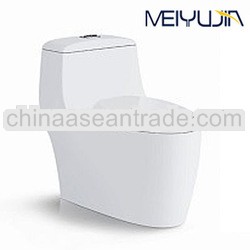 Foshan Siphonic one piece toilet water closet size