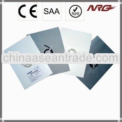 Heating foil anti-fog for mirror