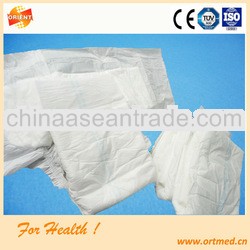 High absorbent PE film PP tapes adult incontinence diaper