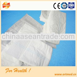 ISO approved PE film waterproof adult incontinence diaper