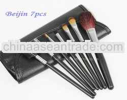 Mini 7 pcs makeup brush set acrylic makeup brush holder
