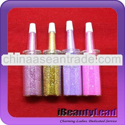 Nail art glitter powder in 45 different colors