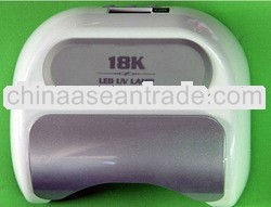 New design 18w led nail lamp 18K led lamps for nails fast dryer