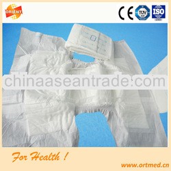 OEM available PE film waterproof adult incontinence diaper