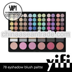 Popular!78 Color Eyeshadow Blush Powder palette makeup