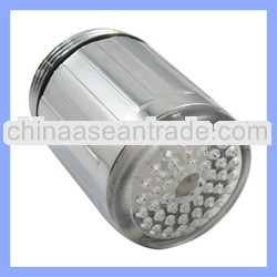 RGB Glow LED Faucet Tap Light Temperature Sensor With Adapter