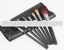 Sensible 7 pcs black makeup set high quality makeup brush set