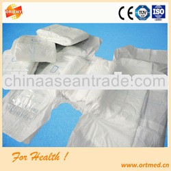 Side leakguard PE film waterproof adult incontinence diaper