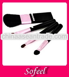 Sofeel goat hair cometic brush set travel high quality makeup brush