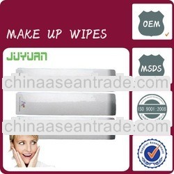 cosmetic wipes or Makeup Remover towelettes