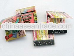 diaposable EVA nail file 6 pcs nail file