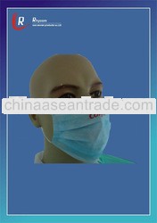 disposable nonwoven printed face mask