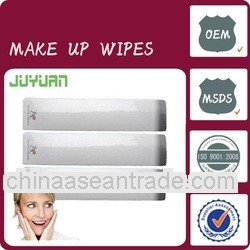female mini wet wipes / Makeup Remover towelettes