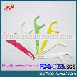 high quality colored dental floss pick