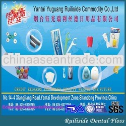 manufacturing dental floss stick for tooth cleaning