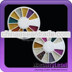 nail art products caviar beads nail decoration with different colors