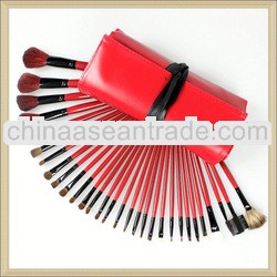 professional!Red case 30pcs makeup brush set makeup brushes discounted