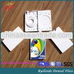 professional manufacture credit card size dental floss